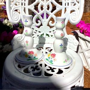 Beautiful candle sticks made in Hungary